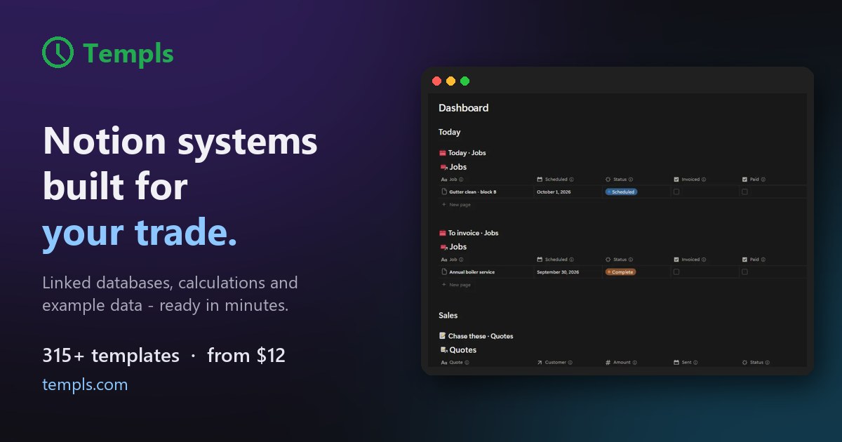 Logistical Email Examples Transport & Logistics OS - Notion template | Templs